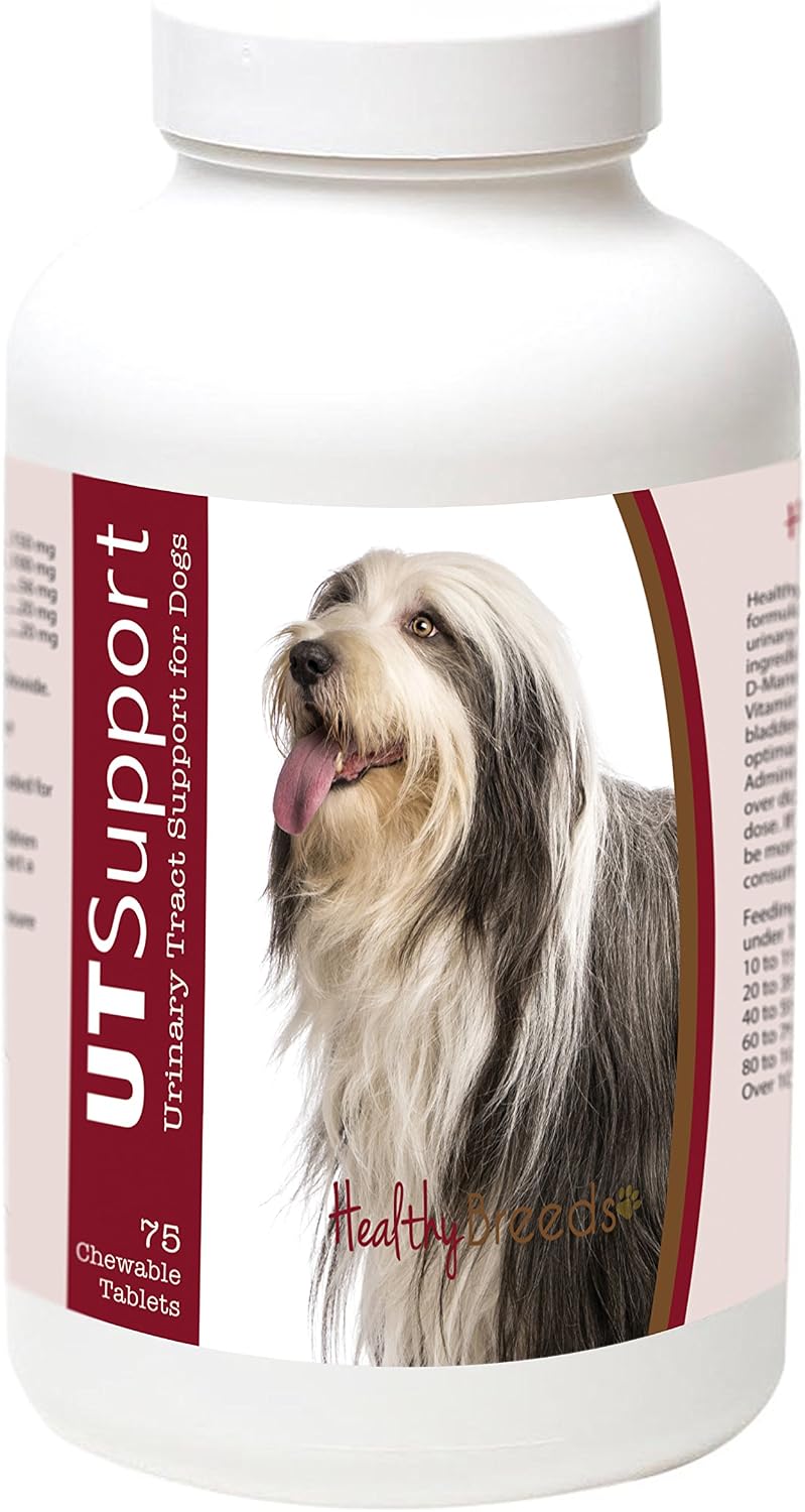 Healthy Breeds Bearded Collie Cranberry Chewables - Urinary Tract Support for Dogs - 75 Count - görsel 1