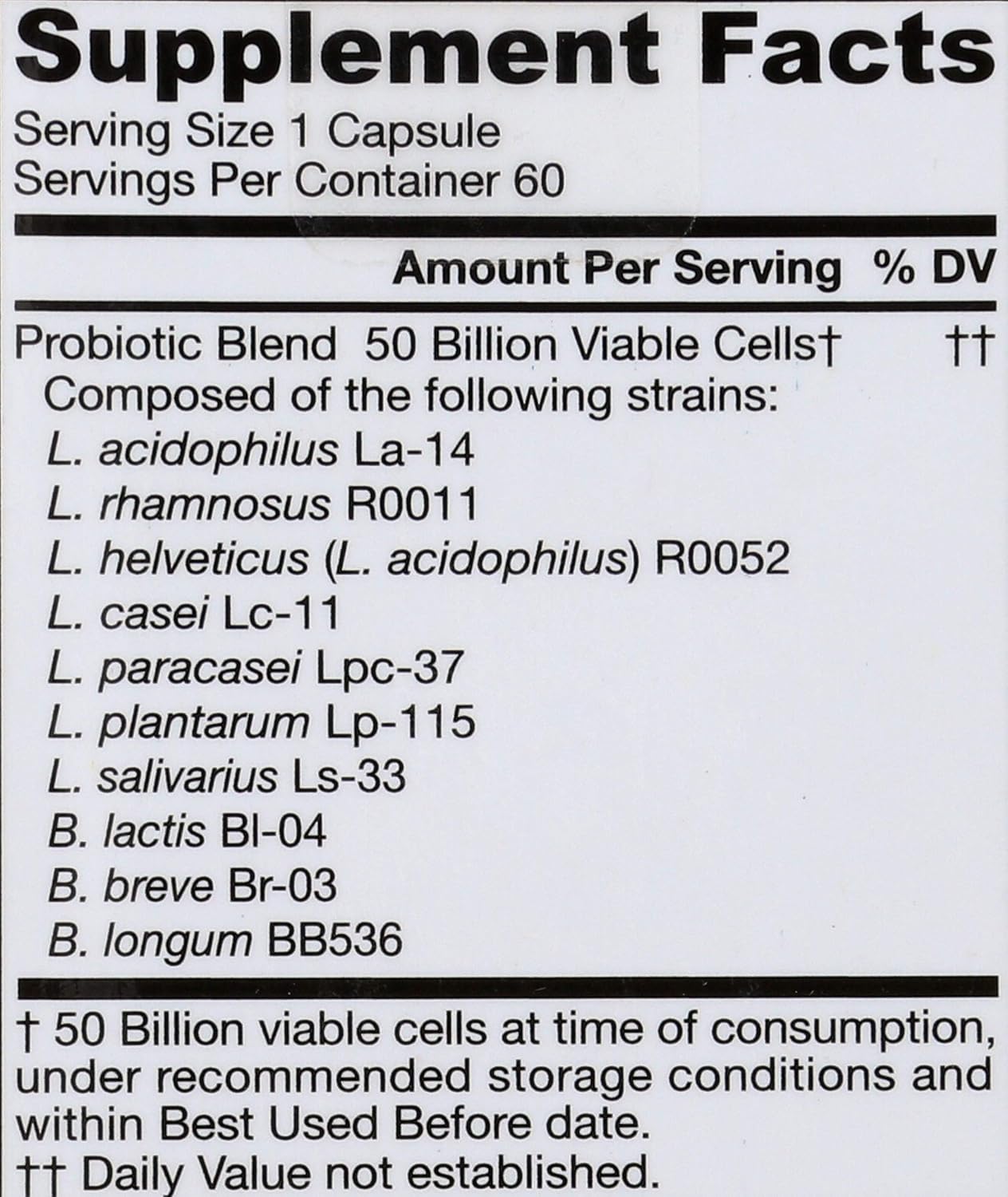 Jarrow Formulas Ultra Dophilus, 60 Capsules - görsel 4