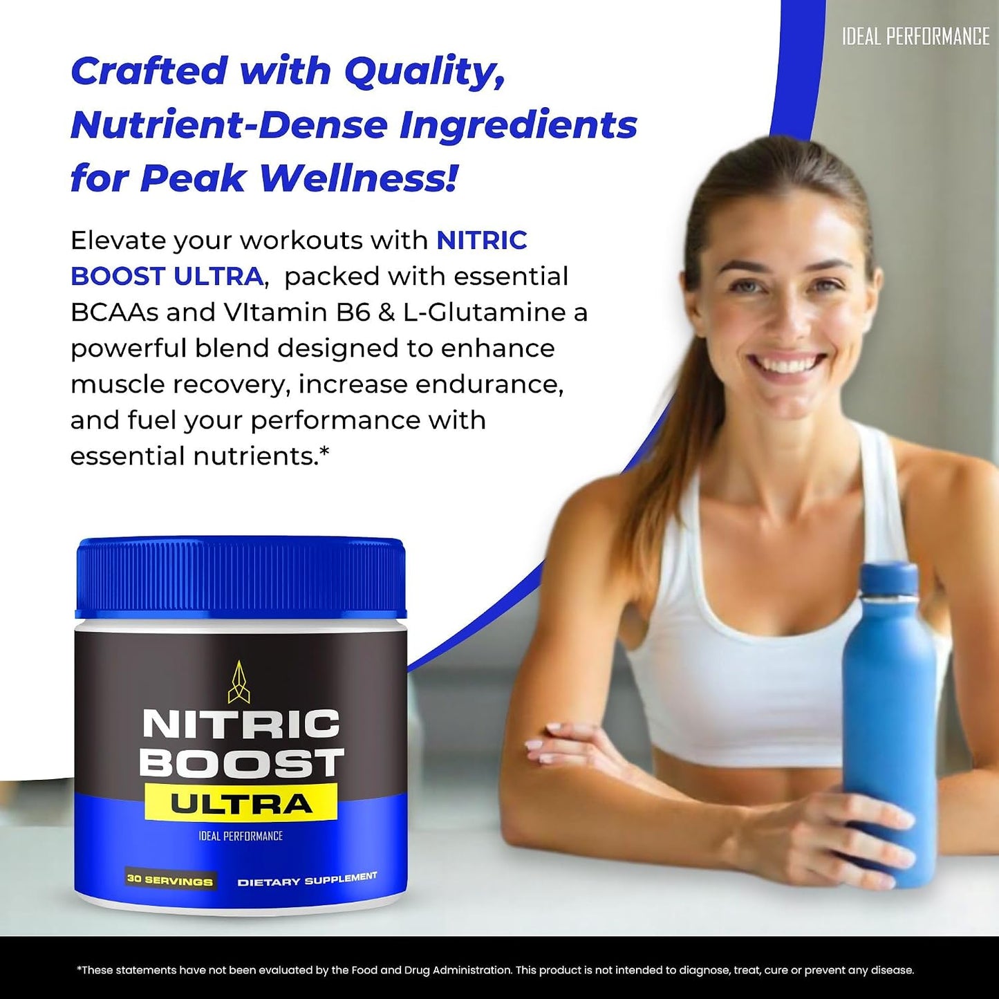 Nitric Boost Ultra Powder - Official Formula to Support Energy Levels and Blood Flow (1 Pack) - görsel 7
