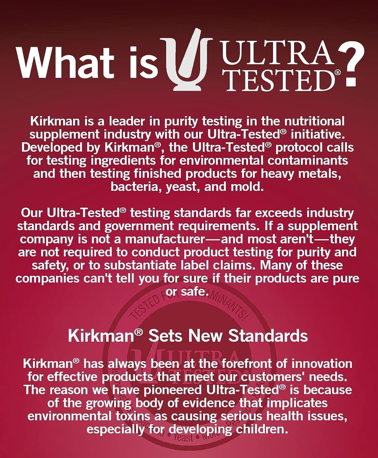 Kirkman Buffered Vitamin C Powder - Bio-Max Series - Unflavoured, Hypoallergenic, 198 g - görsel 3