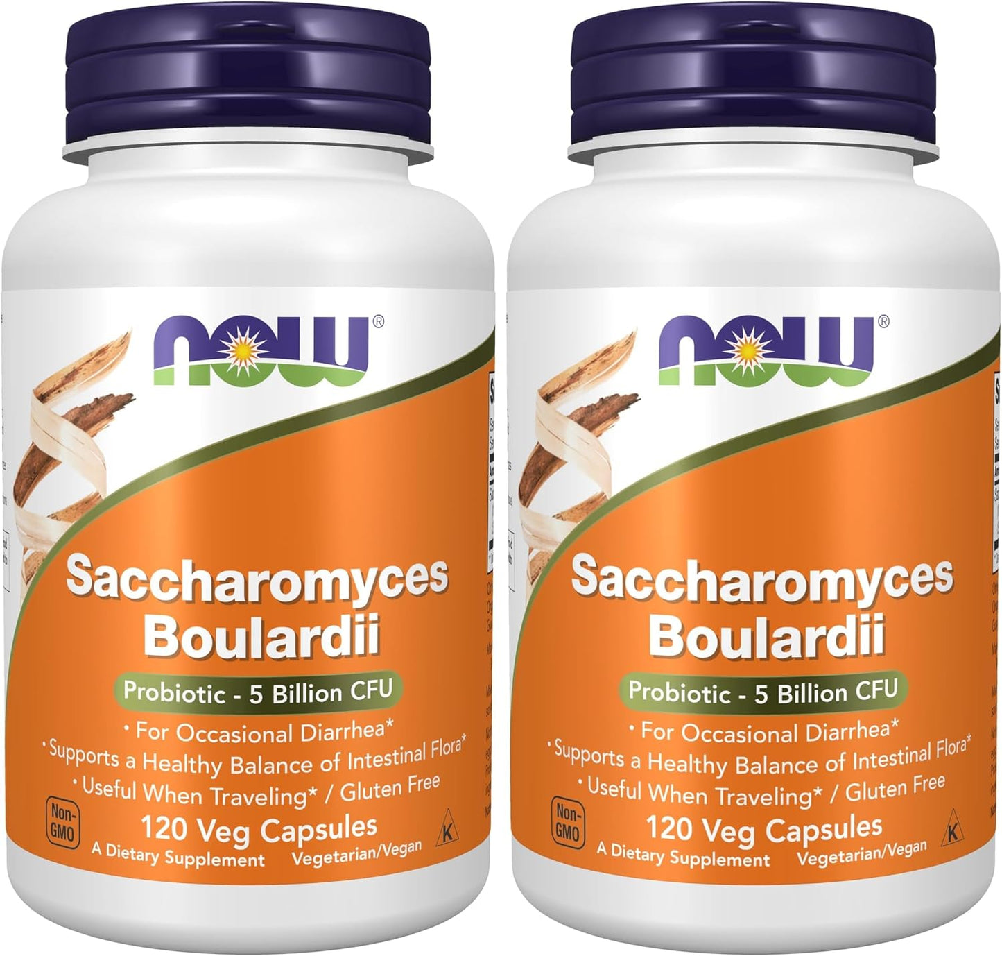 NOW Foods Saccharomyces Boulardii, 5 Billion CFU Probiotic, 120 Veg Capsules - görsel 10