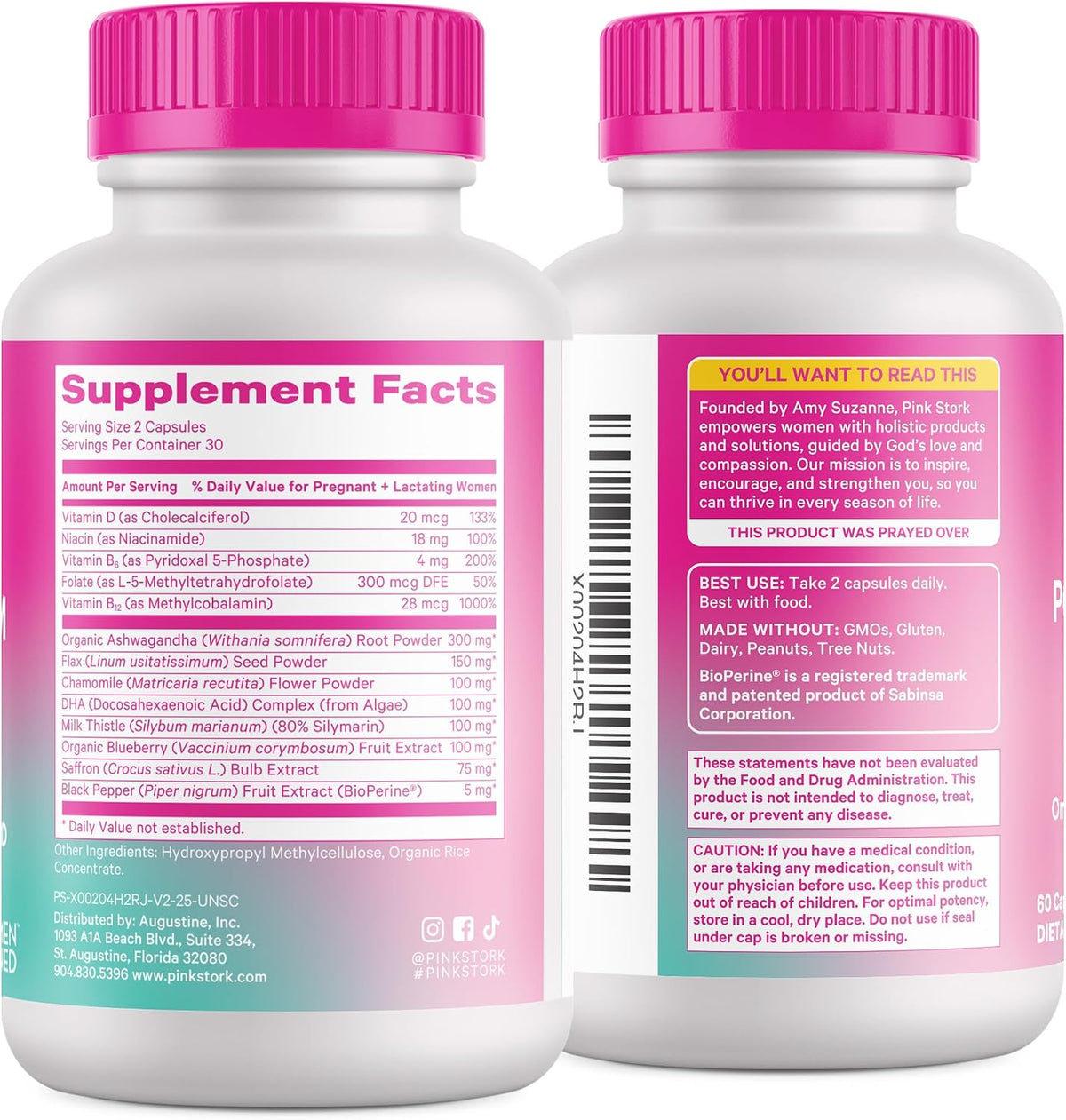 Pink Stork Postpartum Mood Support, 120 Capsules – Image 8