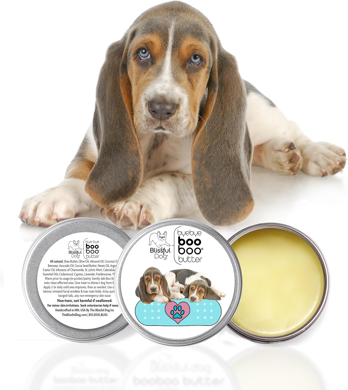 The Blissful Dog Basset Hound Booboo Butter - 30 g Tin - görsel 2