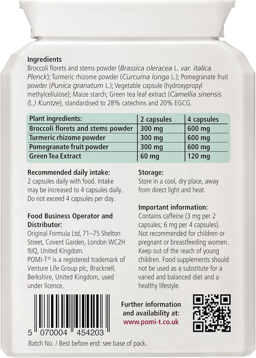 Pomi-T 60 Capsules (Pack of 2) - görsel 4