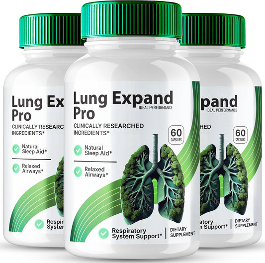 Lung Expand Pro Blood Capsules (3 Pack) – Image 1
