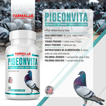 B12-5500 Para Palomas, Pigeon Vitamin – Easy-to-administer tablets – Image 9