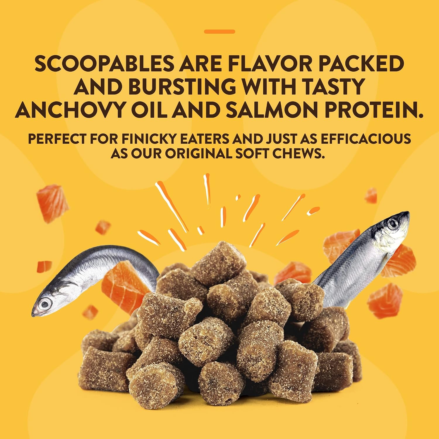 NaturVet Scoopables Omega-Gold Anchovy Oil & Salmon Supplement For Dogs and Cats – Supports Healthy Skin & Coat Plus DHA, EPA, Omega-3, & Omega-6 – Anchovy & Salmon Flavoured For Dog and Cat | 11oz Bag - görsel 4