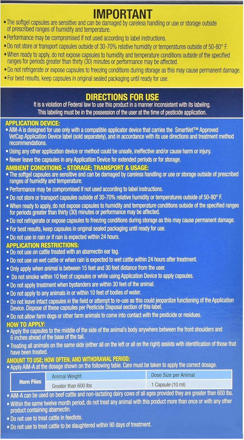 AgriLabs AiM-A Vet Caps, 30 Capsules - görsel 2