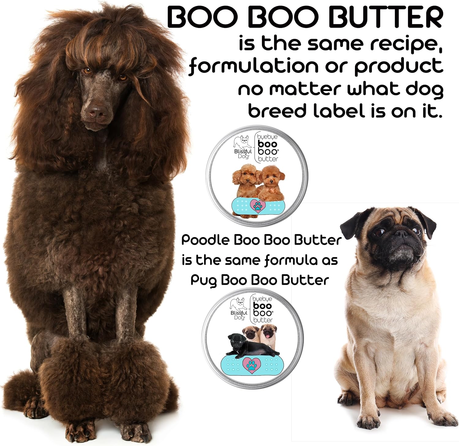 The Blissful Dog 8 oz TIN Yorkshire Terrier Booboo Butter - görsel 4