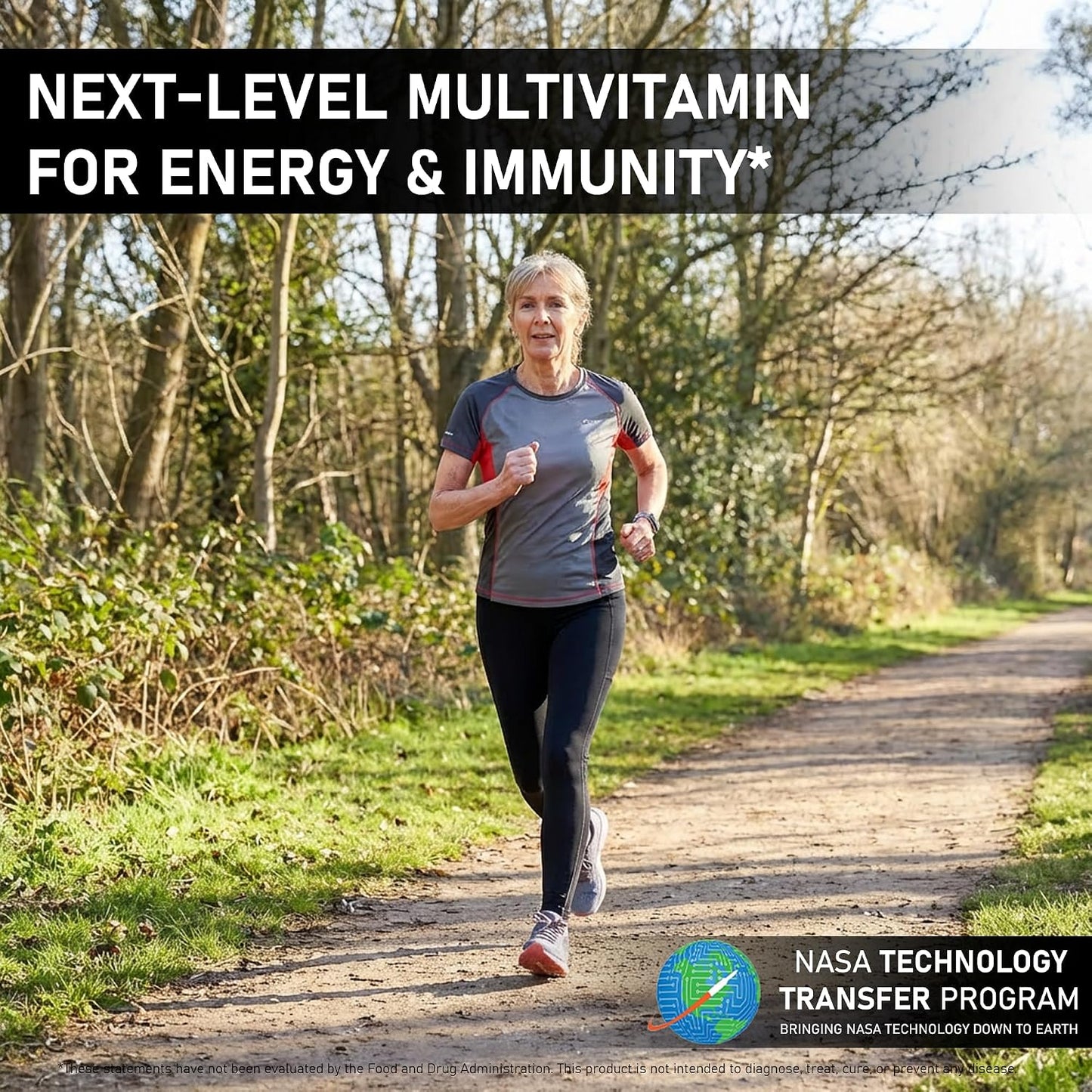 Nugevity AS 10 Life – Stress, Immune Support and Anti-Ageing Supplement - Multivitamin and Antioxidants Tablet, Resveratrol, Alpha Lipoic Acid, Lutein and Zeaxanthin, Co-Developed by NASA, 60 ct - görsel 7