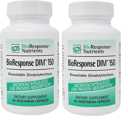 Bioresponse DIM 150, 60 Vegetable Capsules (2-Pack)