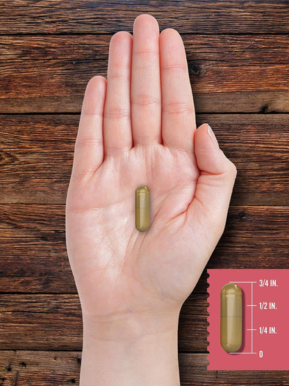 Carlyle Grass Fed Beef Heart Supplement - 3200mg - 200 Count - Desiccated Pasture Raised Bovine Capsules - Non-GM, Gluten free