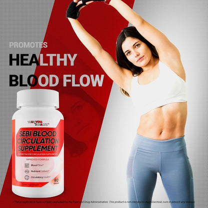 Sebi Blood Circulation Supplement with Iron, – Ginkgo Biloba – A traditional herb often used to support – Image 5
