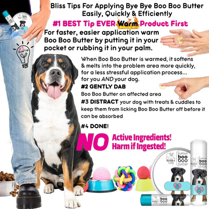 The Blissful Dog Greater Swiss Mountain Dog Boo Boo Butter – 0.15 oz Tube