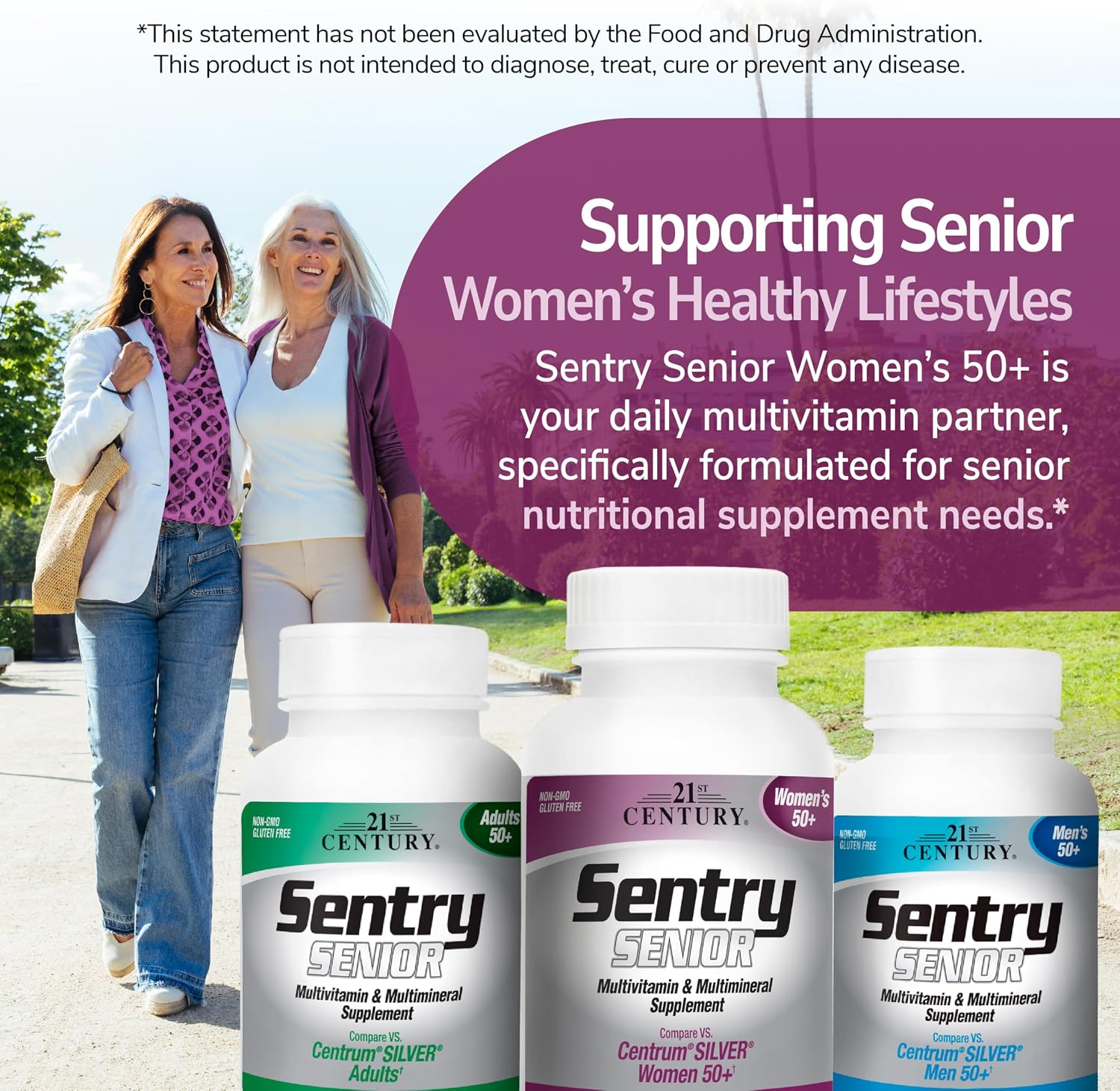 21st Century Sentry Senior Women 50 Plus Multivitamin, 100 Tablets - görsel 7