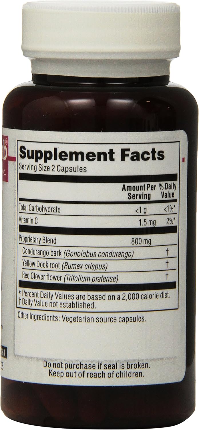 Kroeger Herb Candida Formula No 1 - 100 Capsules - görsel 3