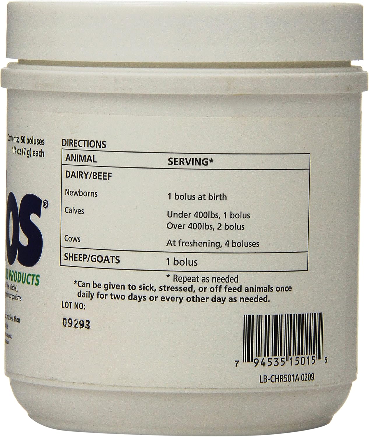 Probios Oral Boluses for Ruminants, 7 g - görsel 3